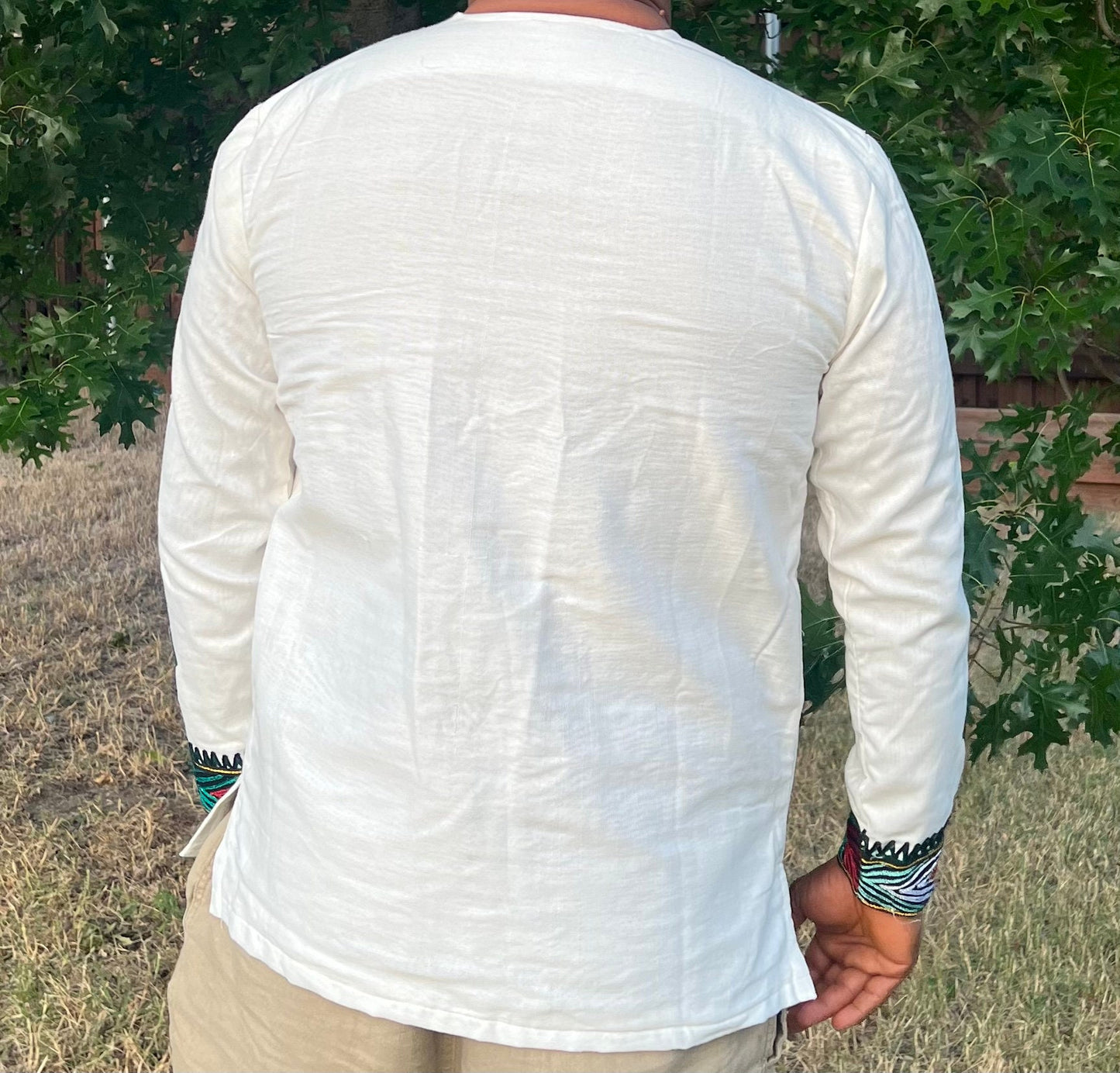 Ethiopian Gondar Amhara Traditional Tilf Men Shirt