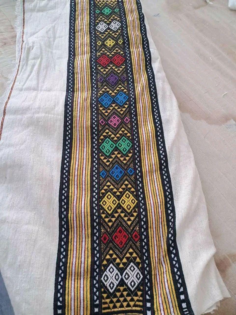 Ethiopian Wollo Biliko Gabi - ወሎ ብልኮ ጋቢ (Traditional Cotton Blanket)