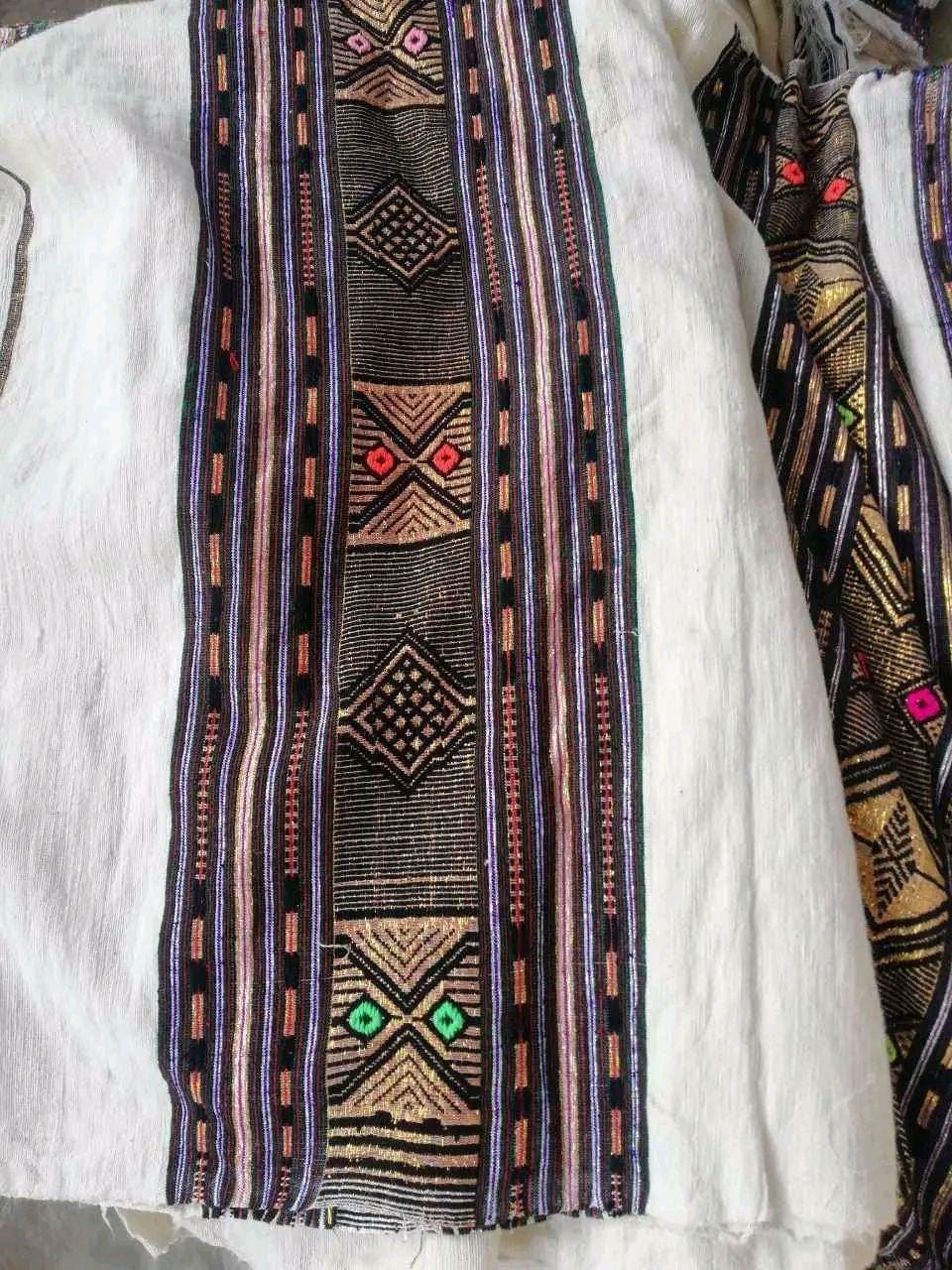 Ethiopian Wollo Biliko Gabi - ወሎ ብልኮ ጋቢ (Traditional Cotton Blanket)