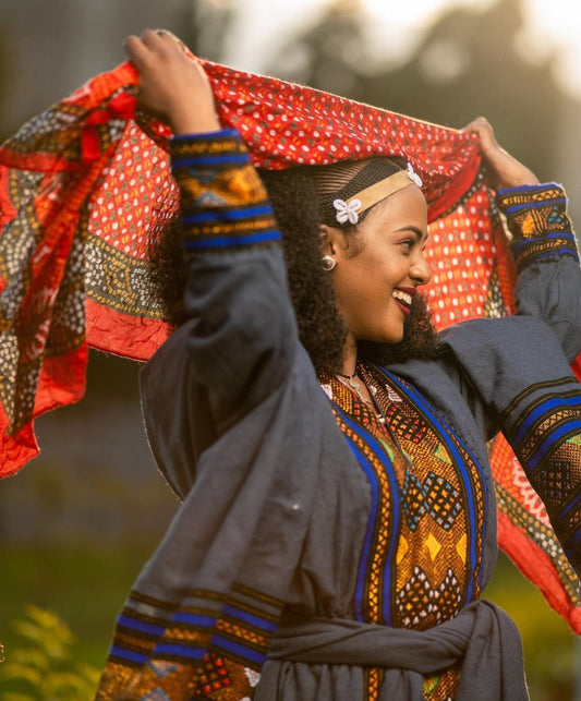 Ethiopian Eritrean Adare Afar Scarf