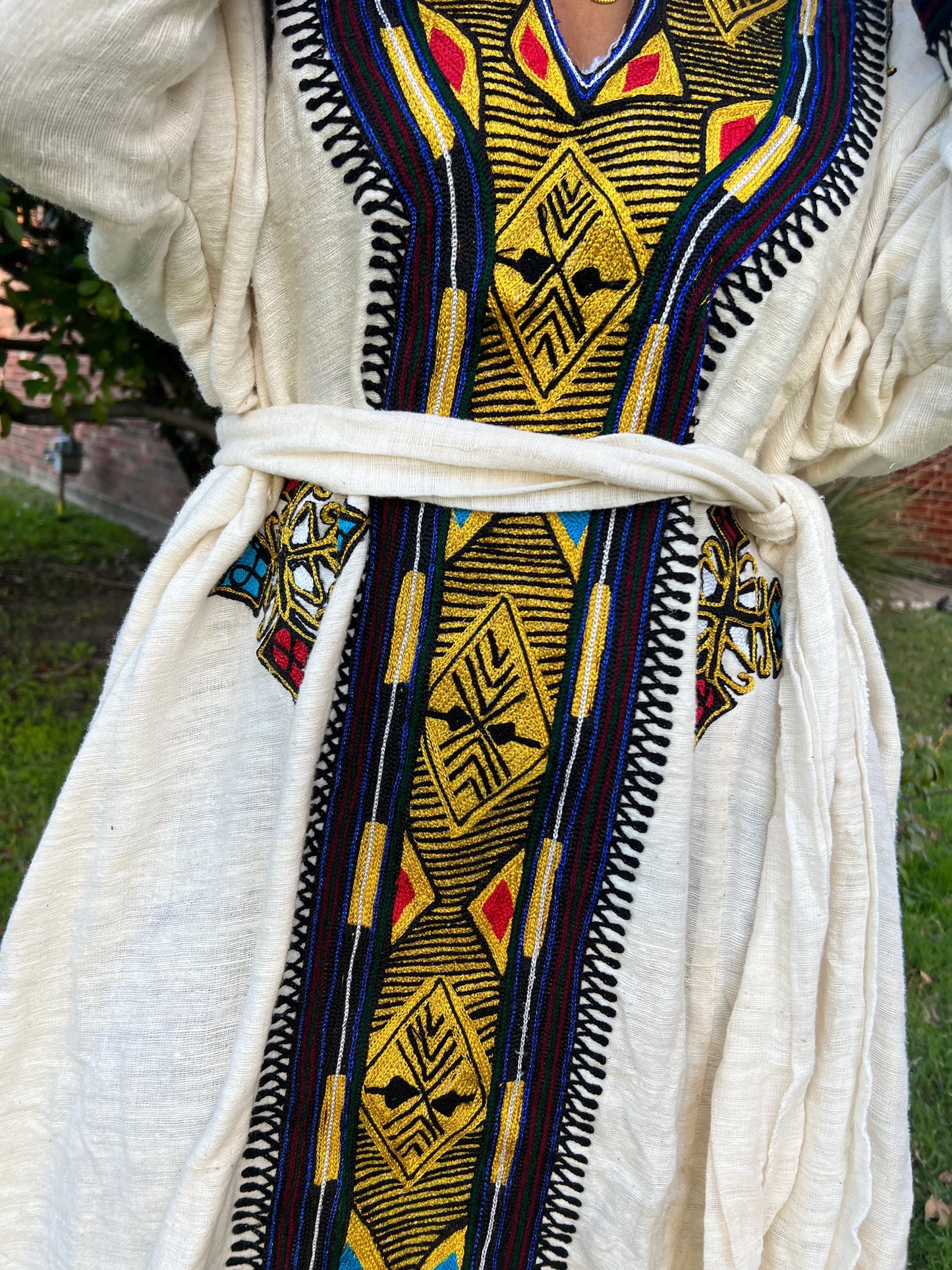 Lakomelza Tilfs • Ethiopian Wollo Amhara Mekes • መቀስ Tilf Fetil Dress || Habesha Dress