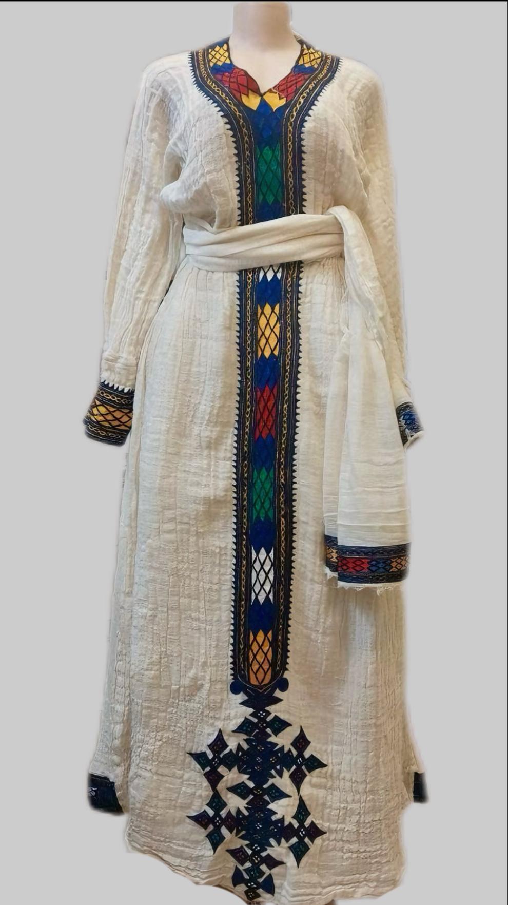 Ethiopian Eritrean Habesha Fetil Dress