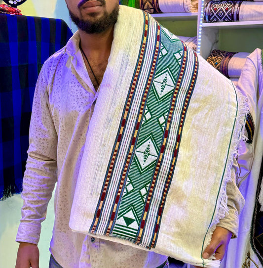 Ethiopian Habesha Traditional Handwoven Wollo Gabi
