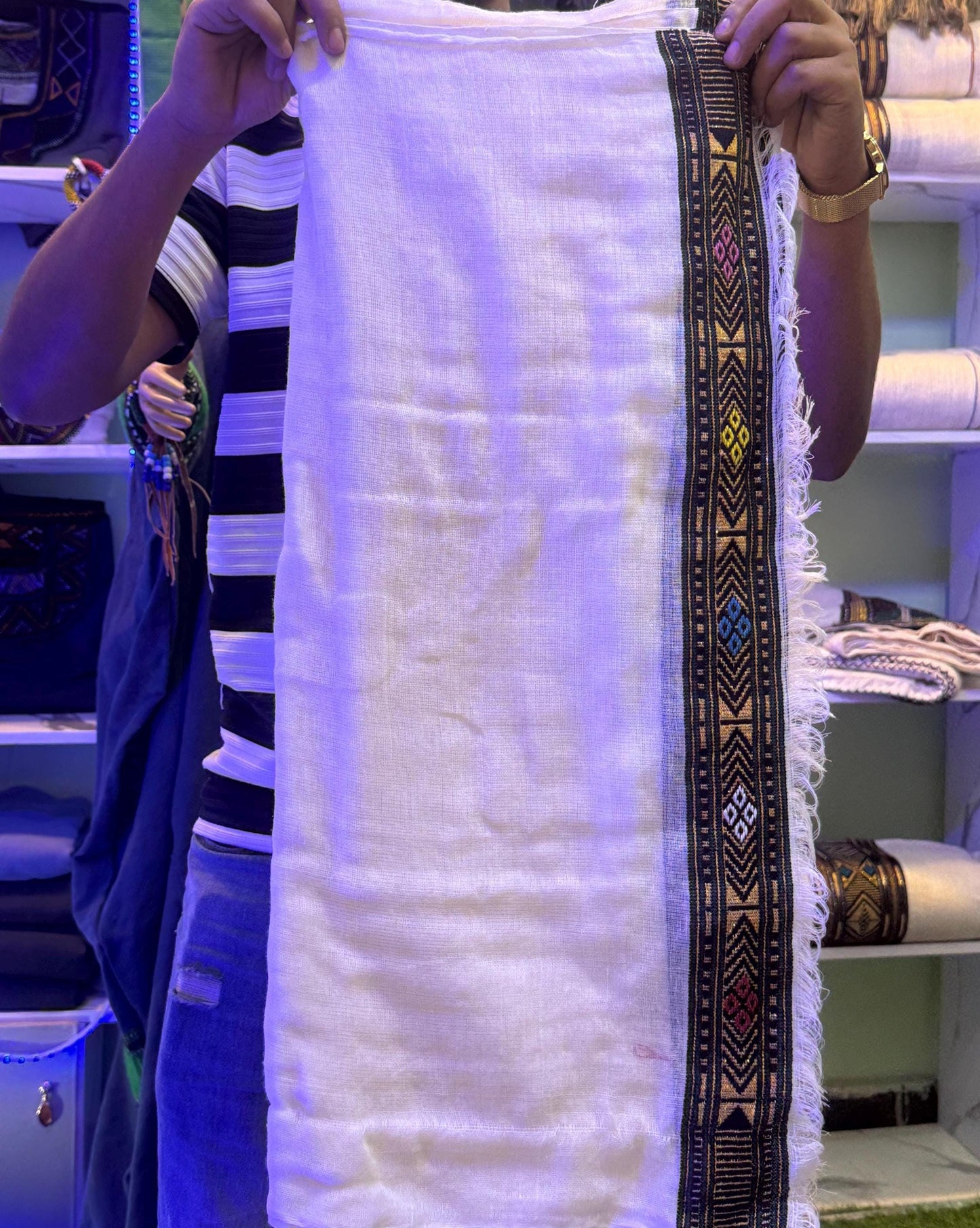 Ethiopian Tilet Scarf/Netela-Mekenet