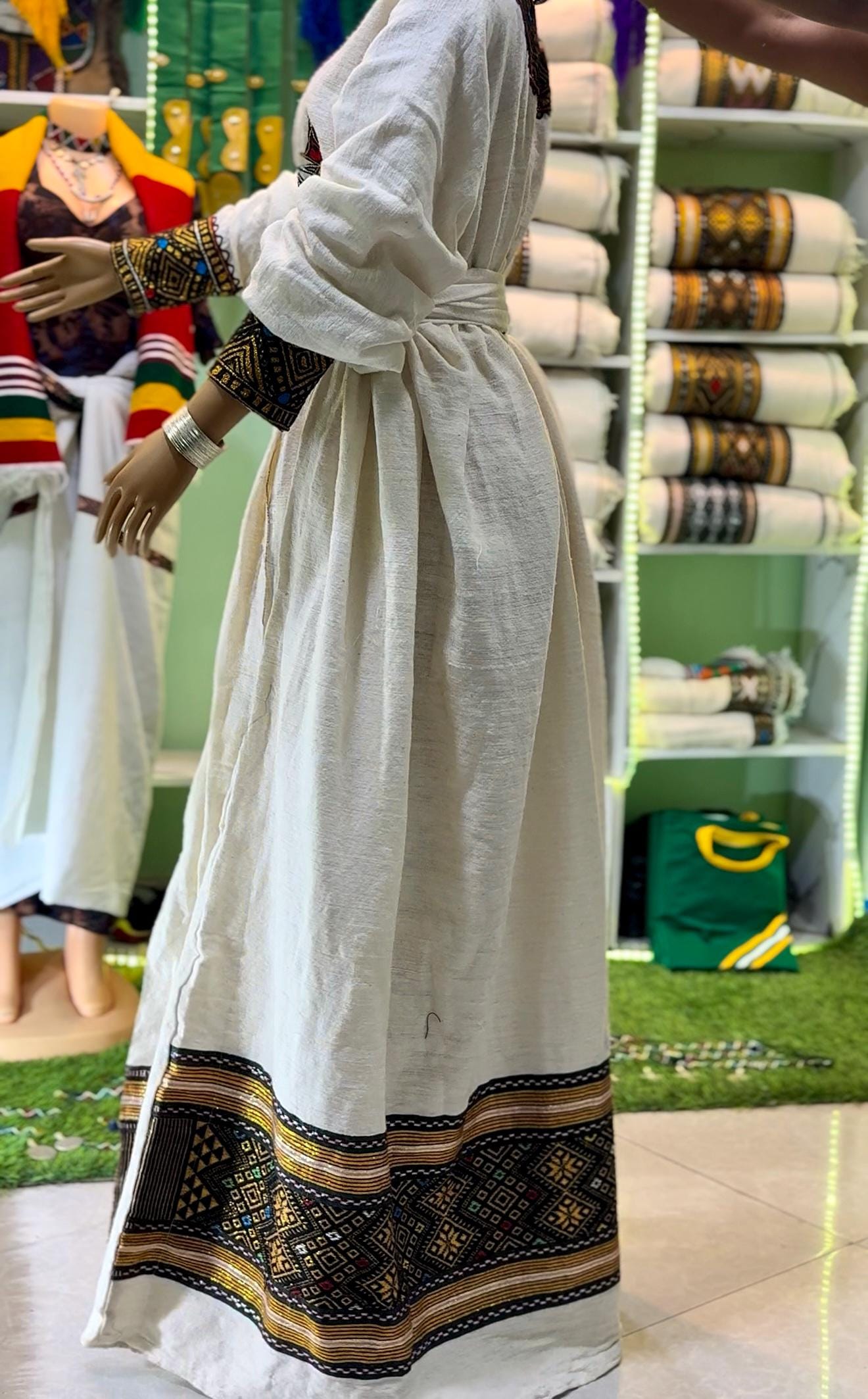 Ethiopian Wollo Biliko Fetil Free Size Dress