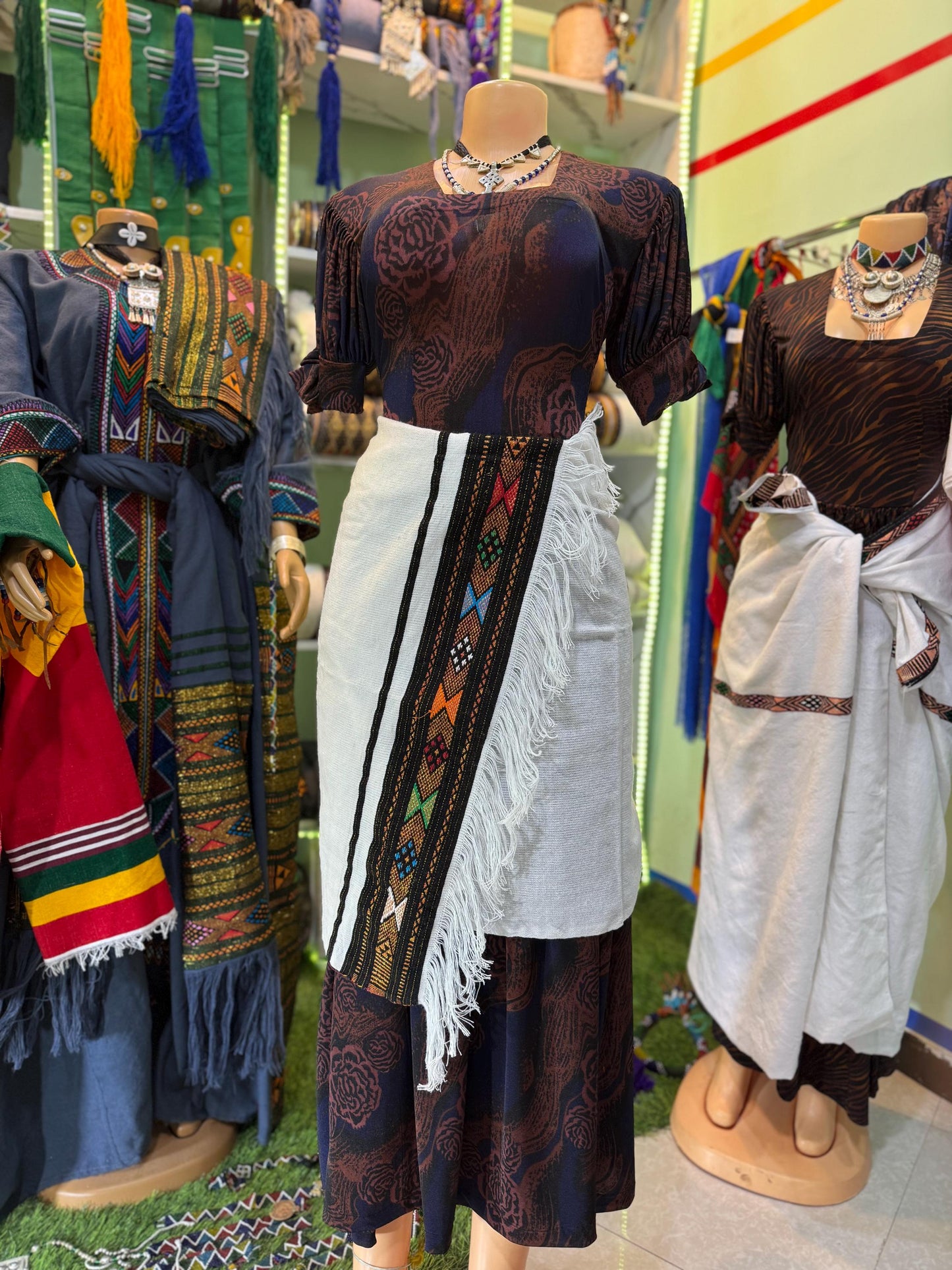 Ethiopian Habesha Welel • ወለል Dress